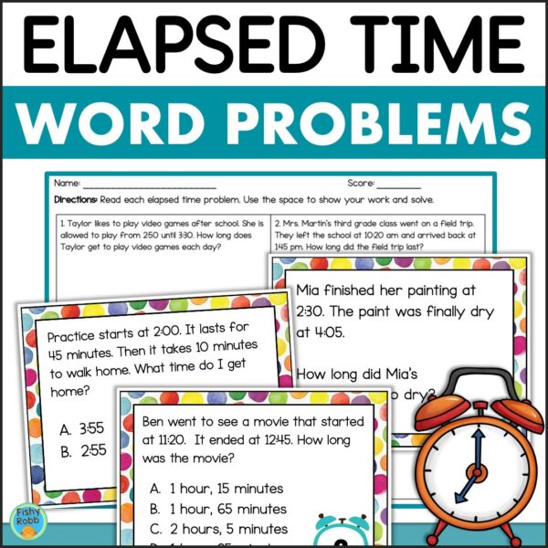 elapsed time word problems